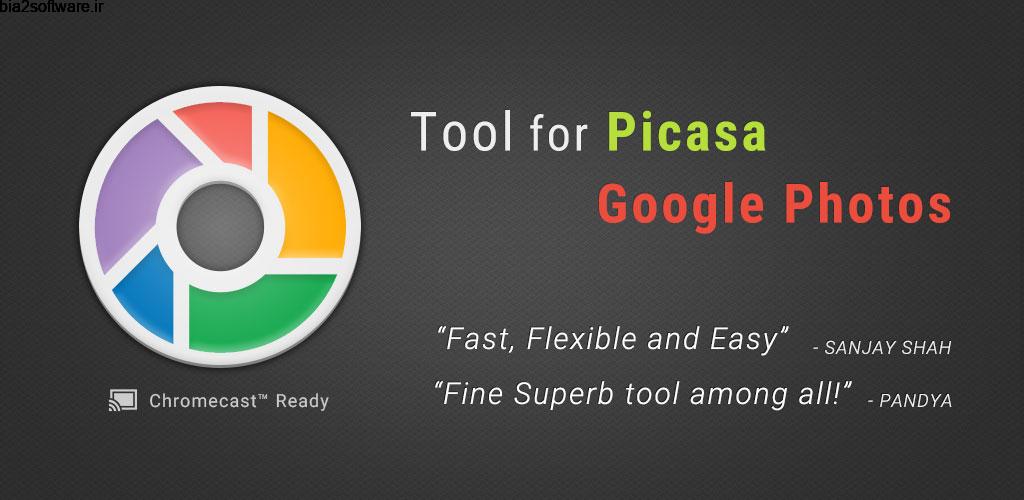 Tool for Google Photo, Picasa Full 9.3.1 مدیریت آلبوم تصاویر گوگل اندروید