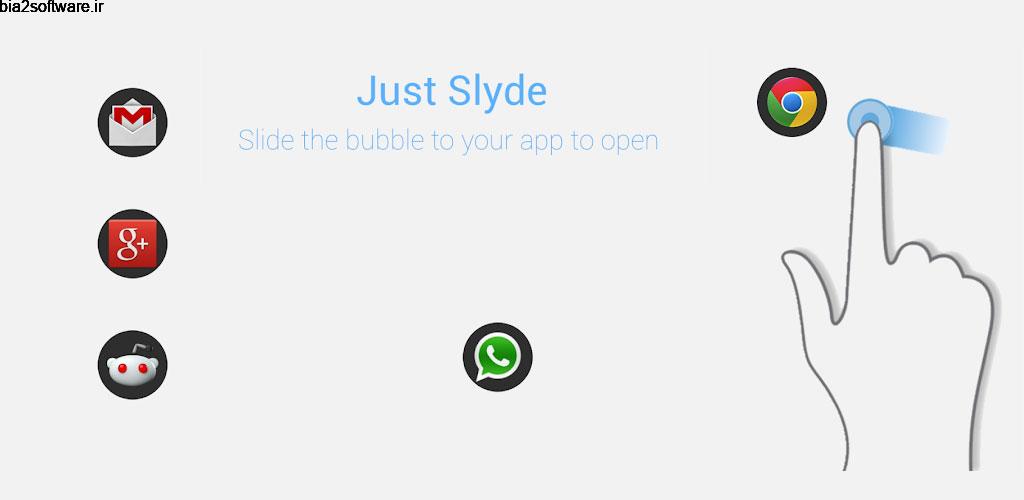 Slyde – Floating App Switcher 1.1 جابجایی سریع بین برنامه ها اندروید !