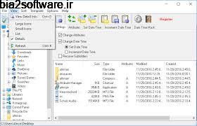 Attribute Manager 5.55 مدیریت خصوصیات فایل ها در ویندوز