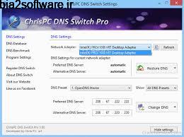 ChrisPC DNS Switch Pro 3.50 تغییر آسان DNS