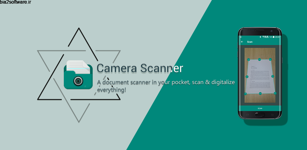 Camera Scanner:PDF creator Pro 1.22 اسکنر پر امکانات قابل حمل اندروید !