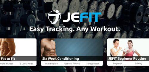 بدن سازی و لاغری JEFIT Workout Tracker, Weight Lifting, Gym Log App