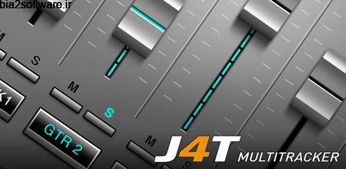 ضبط صدا حرفه ای J4T Multitrack Recorder 4.8.08