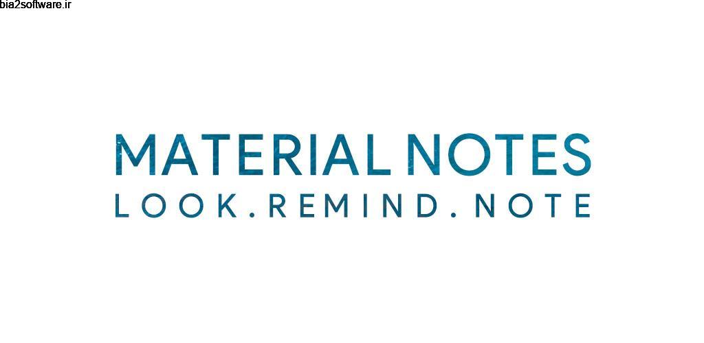 Material Notes Pro 1.6.3.1  یادداشت برداری متریال اندروید !