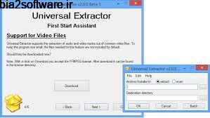 Universal Extractor 1.6.1 مدیریت و استخراج فایل های فشرده