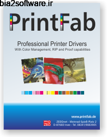 PrintFab Pro XL 1.14 کنترل و بهبود رنگ‌ها در پرینت کاغذی