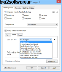 File Attribute Changer 1.1.2.47 تغییر مشخصات و صفات فایل ها