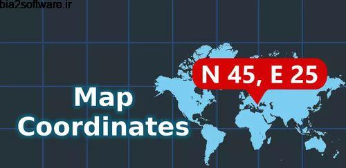 نمایش مختصات جغرافیایی روی نقشه Pro Map Coordinates  4.8.29