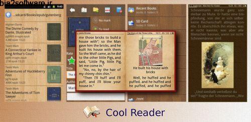 کتاب خوانی با پشتیبانی از فرمت های مختلف Cool Reader 3.2.38-1