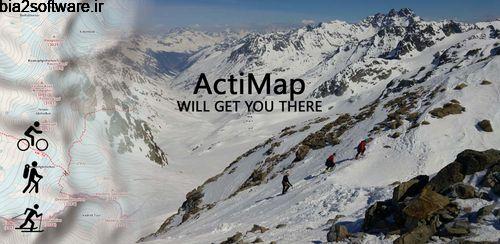 جی پی اس و نقشه آنلاین اندروید ActiMap – Outdoor maps & GPS 1.8.0.0