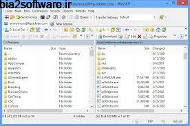 WinSCP 5.9.3  مدیریت FTP