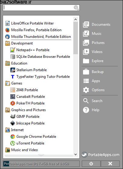 PortableApps 14.0 نصب و ساخت برنامه های رایگان و پرتابل