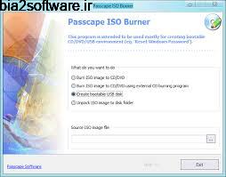Passcape ISO Burner 2.1.0.300 Final رایت ایمیج های ISO