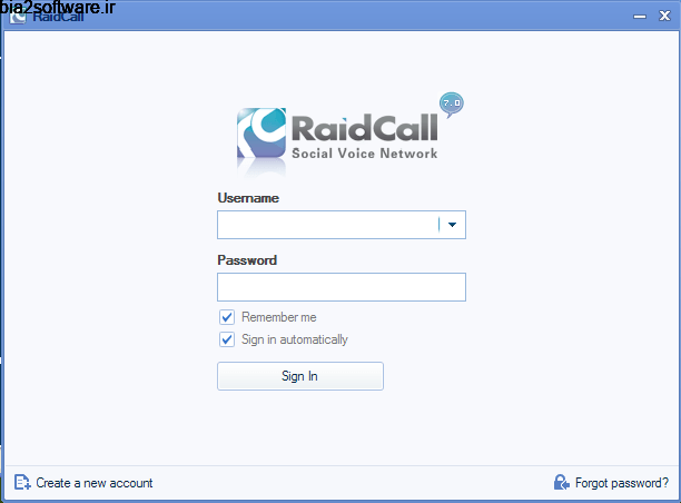 RaidCall 8.1.8 مسنجر صوتی برای گیمرها