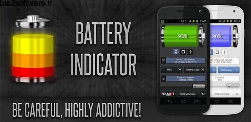 نمایش مصرف باتری با پشتیبانی از زبان چینی Battery Indicator Pro 2.8.1