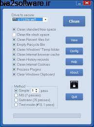 Clean Disk Security 8.06 حذف غیرقابل بازگشت فایل ها