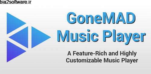 موزیک پلیر همراه با ویجت زیبا GoneMAD Music Player 2.2.22