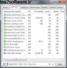 SSD-Z 16.09.08b نمایش اطلاعات حافظه های SSD