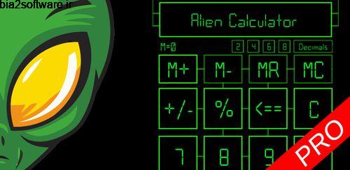 Alien Calculator PRO v1.0 ماشین حساب اندروید