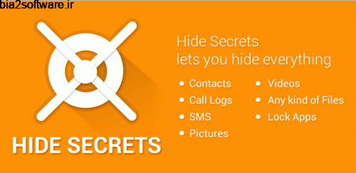 Hide Secrets Premium – Pics, SMS, Apps v4.1 مخفی کردن اطلاعات اندروید