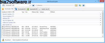 WHDownloader 0.1.8 دانلود آپدیت های ویندوز
