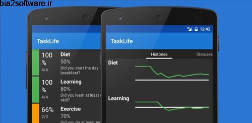 TaskLife Performance Tracker v20.1 برنامه ریزی فعالیت های اندروید