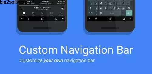 Custom Navigation Bar تغییر شکل نوار ناوبری اندروید 1.1.0