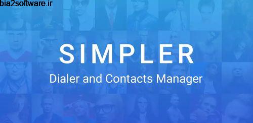 Contacts & Dialer by Simpler Pro v8.2.5 مدیریت تماس و مخاطب اندروید