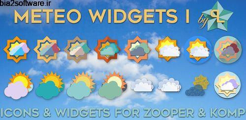 Weather Widgets by LP I v4.2 ویجت پیش بینی آب و هوای اندروید
