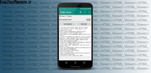 HTML Viewer (File + URL) v2.6 نمایشگر کدها اچ تی ام ال اندروید