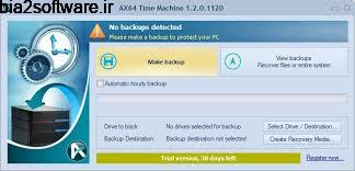 پشتیبان گیری از وضعیت ویندوز AX64 Time Machine 2