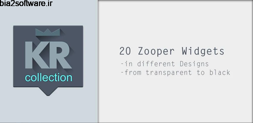 KR Collection Zooper Widgets v1.2 کلکسیون ویجت زوپر اندروید