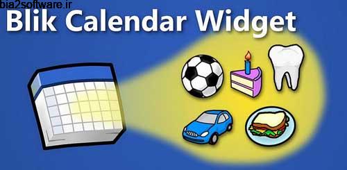 Blik Calendar Widget PRO v3.3.2 تقویم برای اندروید
