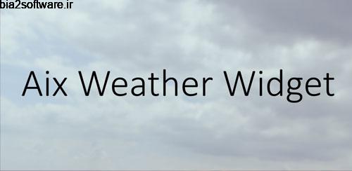Aix Weather Widget (donate) v0.1.9.3 ویجت هواشناسی شیک اندروید