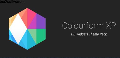 Colourform XP (for HD Widgets) v2.1.1 ویجت رنگارنگ اندروید