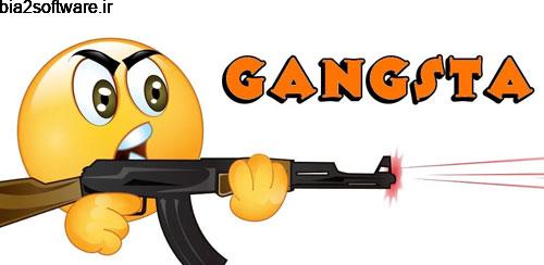 Gangsta Emoticons HD v1.1 مجموعه استیکر جذاب برای اندروید