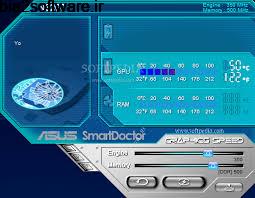اورکلاک، نظارت و خنک کننده کارت گرافیک ایسوس (برای ویندوز)  ASUS Smart Doctor 5.57 Windows