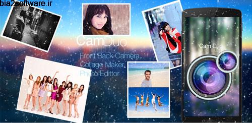 CamDuo:Front Back Photo Suite v1.10 ساخت کلاژ دوربین عقب جلو اندروید