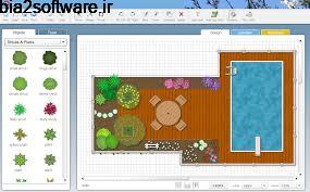 طراحی فضای سبز (برای ویندوز)  Garden Planner 3.5 Windows