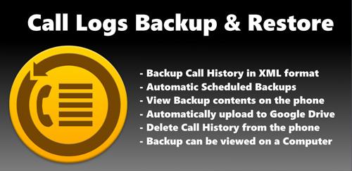 Call Logs Backup & Restore Pro v3.51 بک آپ تماس های اندروید