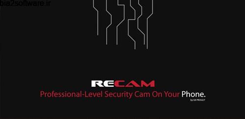 ReCam v1.4 تبدیل اندروید به دوربین امنیتی اندروید