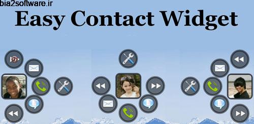 Easy Contact Widget Pro v1.6.1 ویجت شماره گیری سریع مخاطبین اندروید
