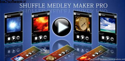 Shuffle Medley Maker Pro v2.2 پخش تصادفی موزیک در اندروید