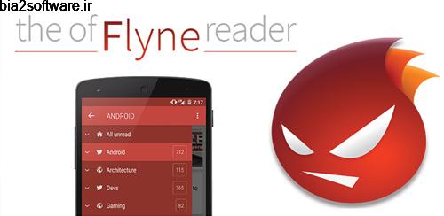 Flyne. The Offline Reader. Premium v2.0 خبرخوان آفلاین برای اندروید
