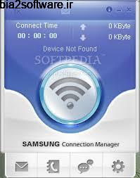 اتصال بی‌سیم کامپیوتر و گوشی سامسونگ برای مدیریت فایل‌ها (برای ویندوز)  Samsung Connection Manager 1.6.8.0103 Windows