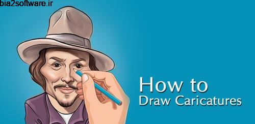 How to Draw Caricatures v1.0.0 چگونه کاریکاتور بکشیم در اندروید