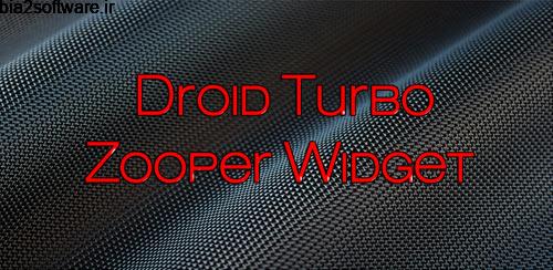 Droid Turbo Zooper Widget v1.0 افزونه ویجت زوپر اندروید