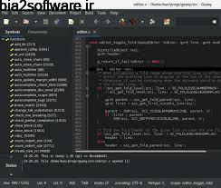 نرم افزار ساخت و تدوین کد  Geany 1.31 Windows
