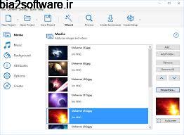 ساخت محافظ صفحه نمایش Blumentals Screensaver Wonder 7.2 Windows