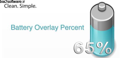 Battery Overlay Percent Premium v1.0.5.22 نمایش درصد باتری اندروید